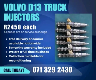 Volvo D13 Truck Injectors For Sale With Warranty