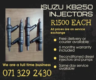Isuzu Kb250 Injectors For Sale With Warranty