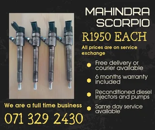 Mahindra Scorpio Injectors For Sale With Warranty