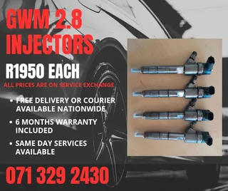 Gwm 2.8 Injectors For Sale With Warranty