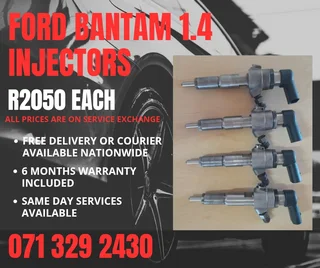 Ford Bantam 1.4 Injectors For Sale With Warranty