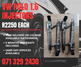 Vw Polo 1.6 Injectors For Sale With Warranty