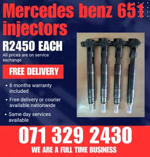 Mercedes Benz 651 Vito Injectors For Sale With Warranty