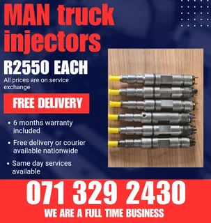 Man Truck Injectors For Sale With Warranty