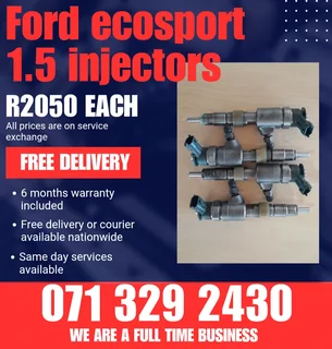 Ford Ecosport 1.5 Injectors For Sale With Warranty