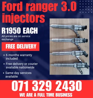 Ford Ranger 3.0 Injectors For Sale With Warranty