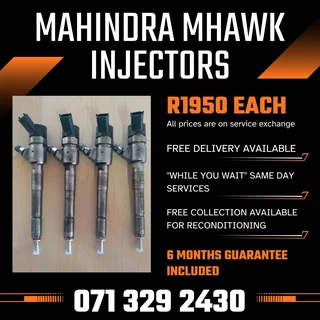 Mahindra Mhawk Injectors For Sale With Warranty