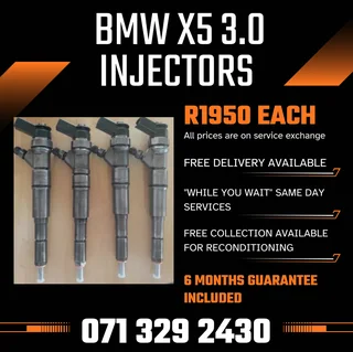 Bmw X5 3.0 Injectors For Sale With Warranty