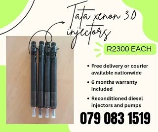 Tata Xenon 3.0 Injectors For Sale With Warranty