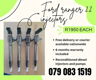 Ford Ranger 2.2 Injectors For Sale With Warranty