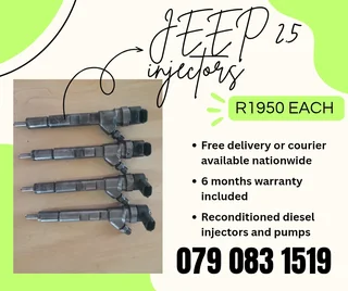 Jeep 2.5 Injectors For Sale With Warranty