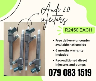Audi 2.0 Tdi Injectors For Sale With Warranty Included
