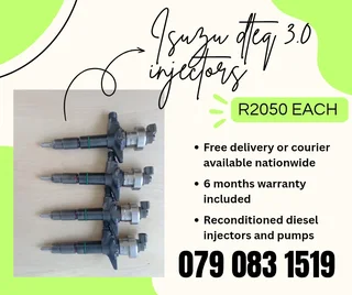 Isuzu Dteq 3.0 Injectors For Sale With Warranty