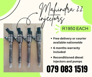 Mahindra 2.2 Injectors For Sale With Warranty Included