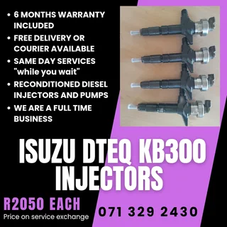 Isuzu Dteq Kb300 Injectors For Sale With Warranty