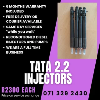 Tata 2.2 Injectors For Sale With Warranty