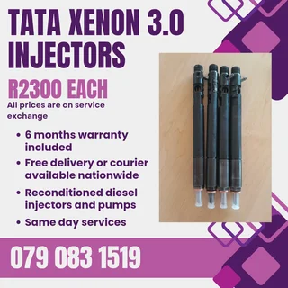 Tata Xenon 3.0 Injectors For Sale With Warranty