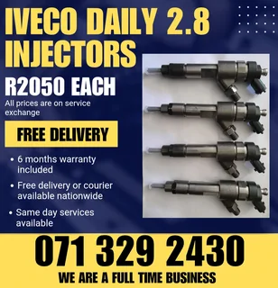 Iveco Daily 2.8 Injectors For Sale With Warranty
