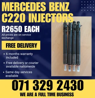 Mercedes Benz C220 Injectors For Sale With Warranty