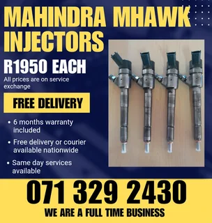 Mahindra Mhawk 2.2 Injectors For Sale With Warranty Included