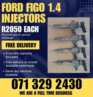 Ford Figo 1.4 Injectors For Sale With Warranty