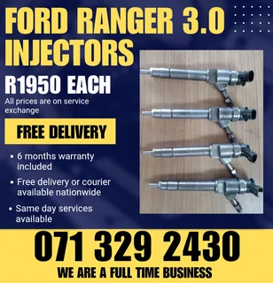 Ford Ranger 3.0 Injectors For Sale With Warranty Included