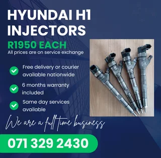 Hyundai H1 Injectors For Sale With Warranty Included