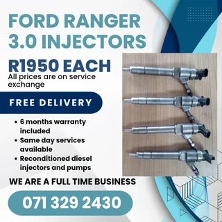 Ford Ranger 3.0 Injectors For Sale With Warranty