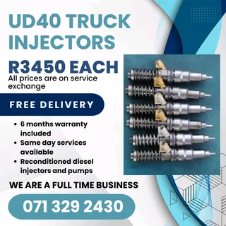 Ud40 Truck Injectors And Pumps For Sale With Warranty