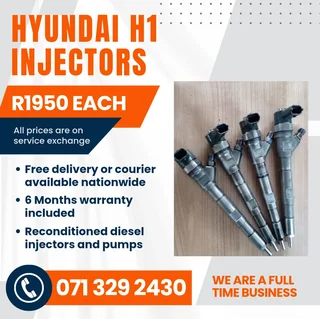 Hyundai H1 Injectors For Sale With Warranty