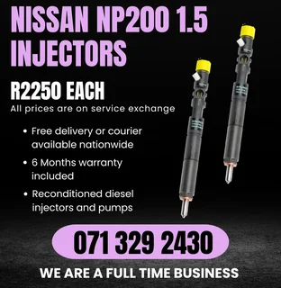 Nissan Np200 1.5 Injectors For Sale With Warranty