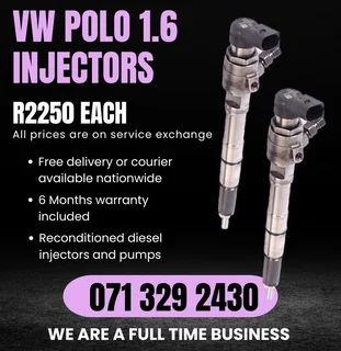 Vw Polo 1.6 Injectors For Sale With Warranty