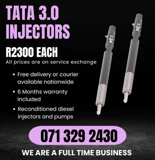 Tata 3.0 Injectors For Sale With Warranty Included