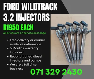 Ford Wildtrack 3.2 Injectors For Sale With Warranty Included