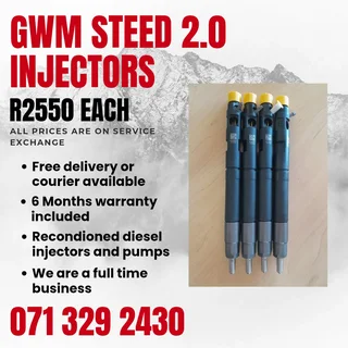 Gwm 2.0 Injectors For Sale With Warranty Included