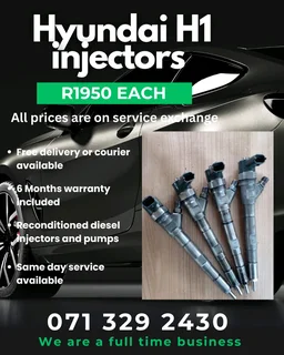 Hyundai H1 Injectors For Sale With Warranty
