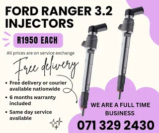 Ford Ranger 3.2 Injectors For Sale With Warranty Included