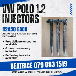 Vw Polo 1.2 Injectors For Sale With Warranty Included