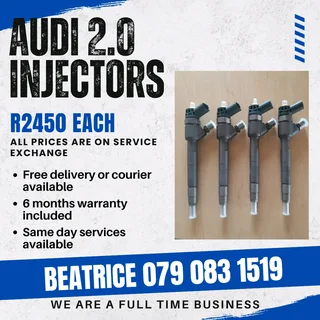 Audi 2.0 Injectors For Sale With Warranty Included