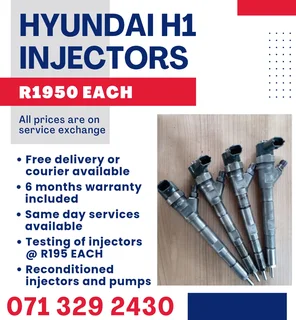 Hyundai H1 Injectors For Sale With
