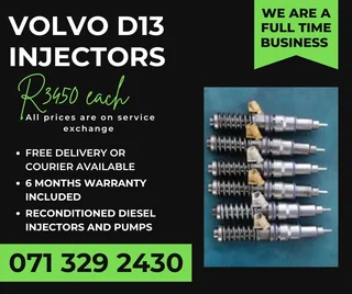 Volvo D13 Truck Injectors For Sale With Warranty