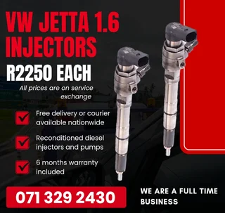 Vw Jetta 1.6 Injectors For Sale With Warranty