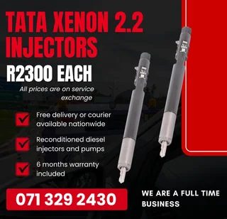 Tata Xenon 2.2 Injectors For Sale With Warranty