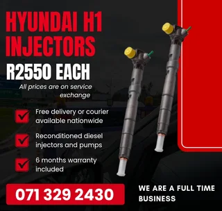 Hyundai H1 Injectors For Sale With Warranty