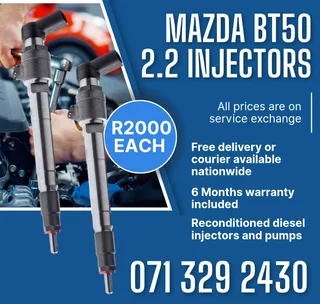 Mazda Bt50 2.2 Injectors For Sale With Warranty Included
