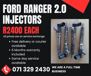 Ford Ranger 2.0 Injectors For Sale With Warranty
