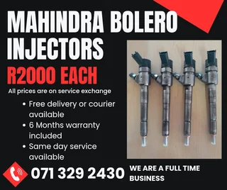 Mahindra Bolero Injectors For Sale With Warranty Included