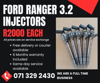 Ford Ranger 3.2 Injectors For Sale With Warranty