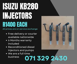 Isuzu Kb280 Injectors For Sale With Warranty Included