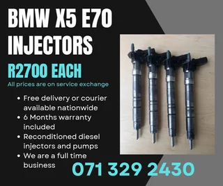 Bmw X5 E70 Injectors For Sale With Warranty
